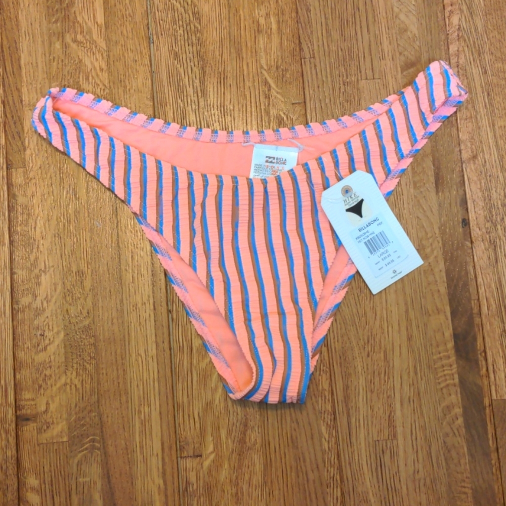 Billabong Bikini Bottom 'Hey Now Hike' Size Large